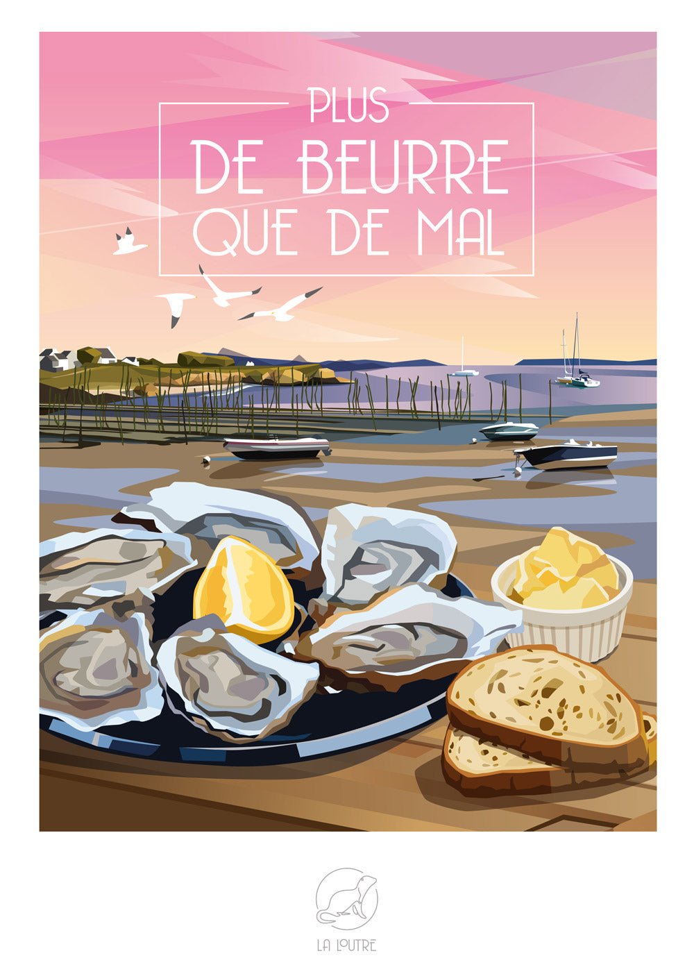 Puzzle 1000 Pièces La Loutre - Plus DE BEURRE que de malLa Loutre