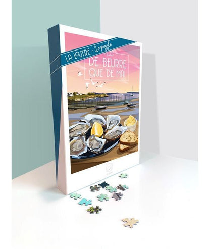 Puzzle 1000 Pièces La Loutre - Plus DE BEURRE que de malLa Loutre