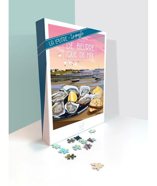 Puzzle 1000 Pièces La Loutre - Plus DE BEURRE que de malLa Loutre