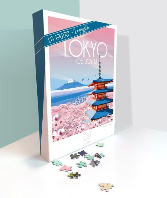 Puzzle 1000 Pièces La Loutre - TOKYO ce Joyau - Mont FujiLa Loutre