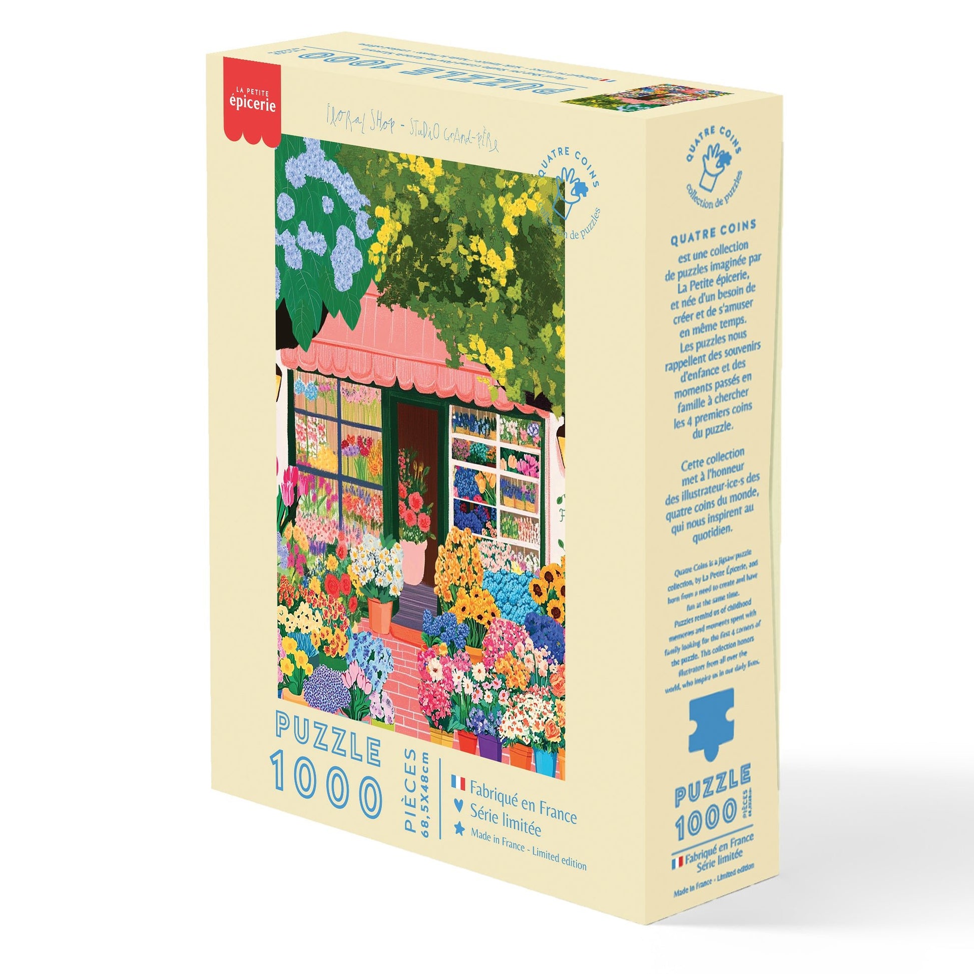 Puzzle de 1000 pièces - Floral ShopLa Petite Epicerie