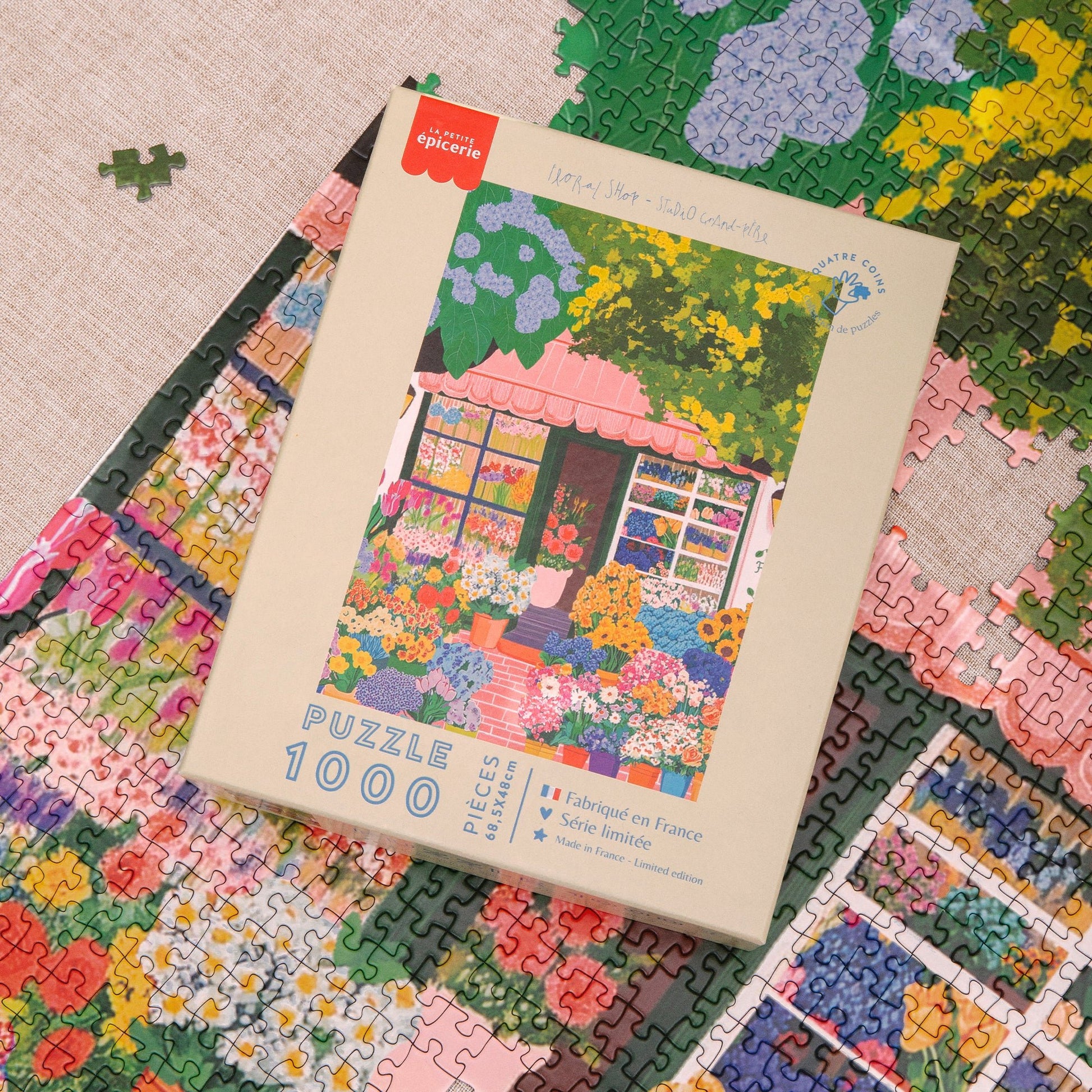 Puzzle de 1000 pièces - Floral ShopLa Petite Epicerie