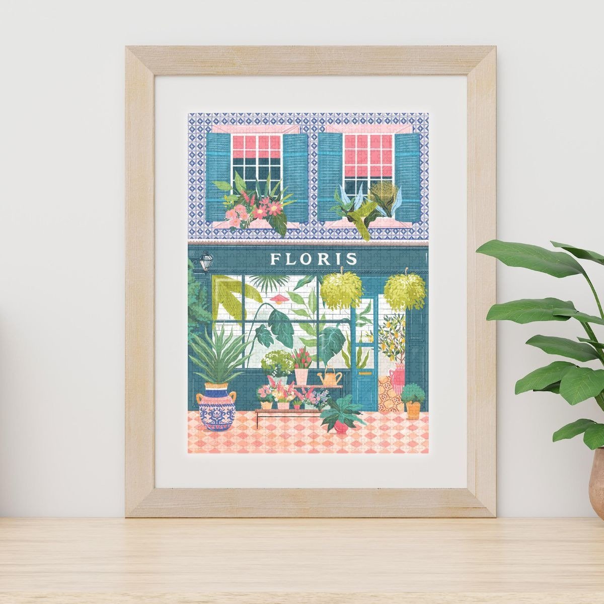 Puzzle de 1000 pièces - FlorisLa Petite Epicerie