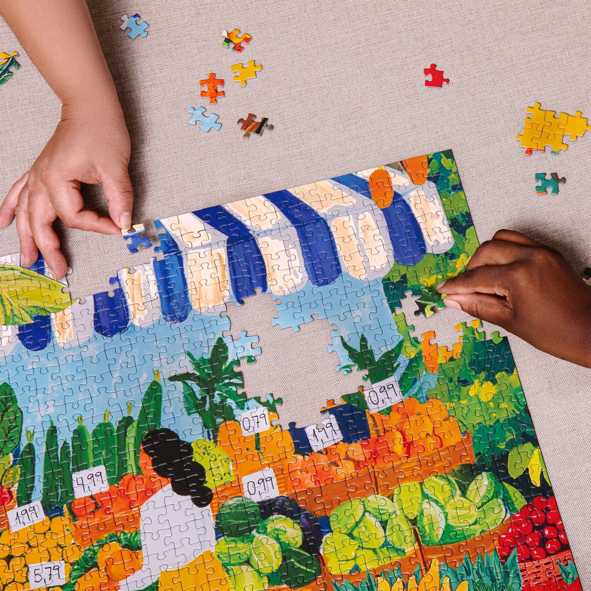 Puzzle de 1000 pièces - Fruit MarketLa Petite Epicerie