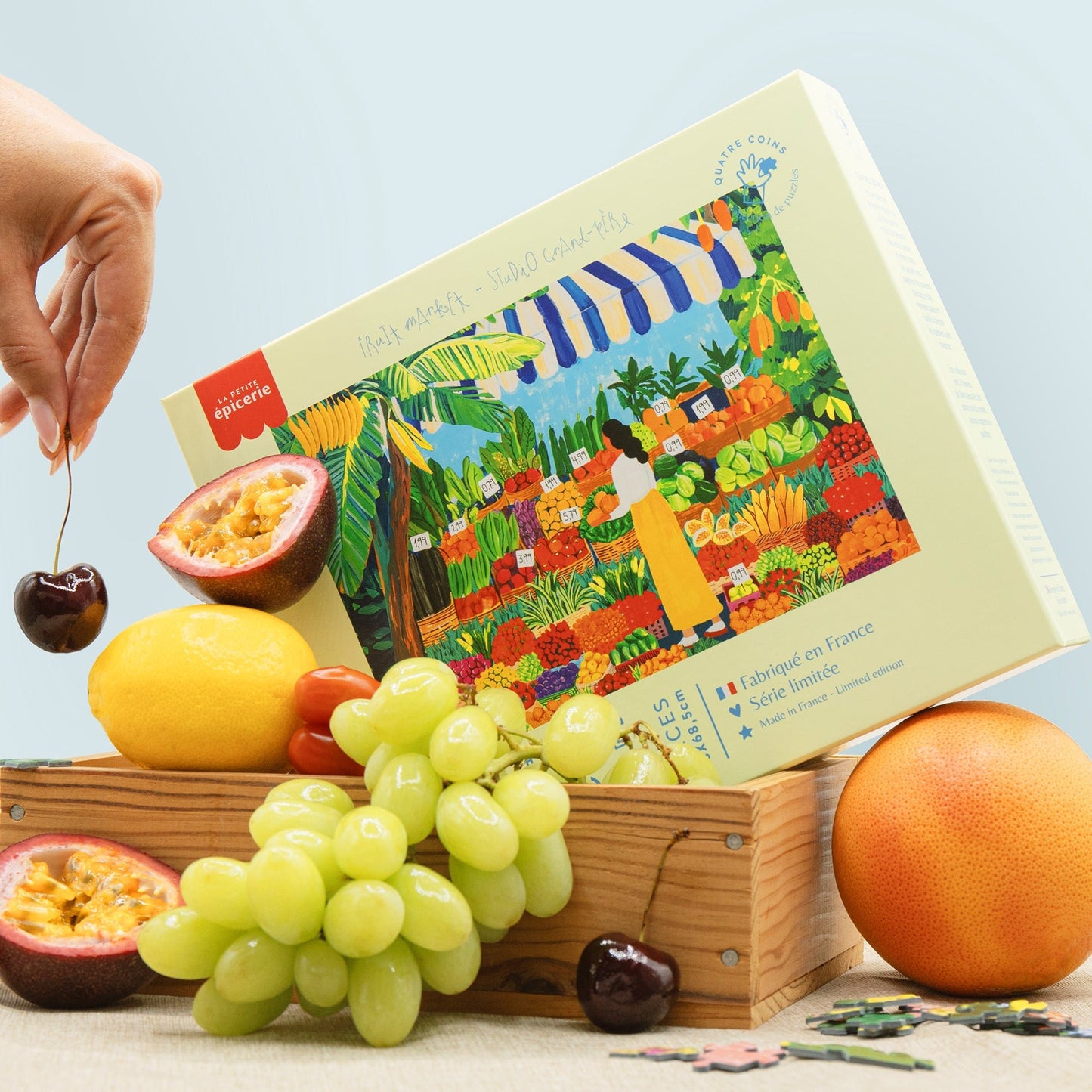 Puzzle de 1000 pièces - Fruit MarketLa Petite Epicerie