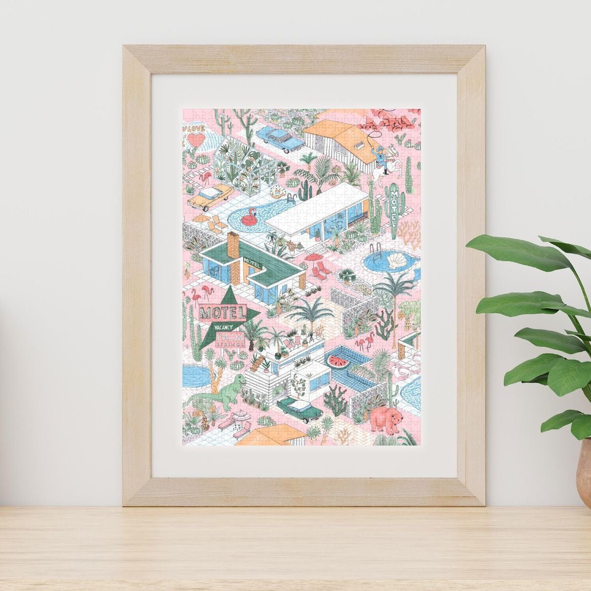 Puzzle de 1000 pièces - Palm SpringsLa Petite Epicerie