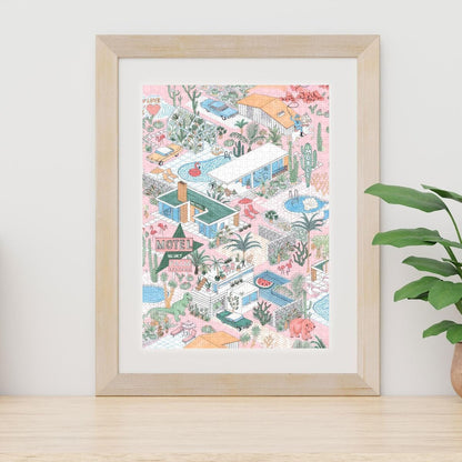 Puzzle de 1000 pièces - Palm SpringsLa Petite Epicerie