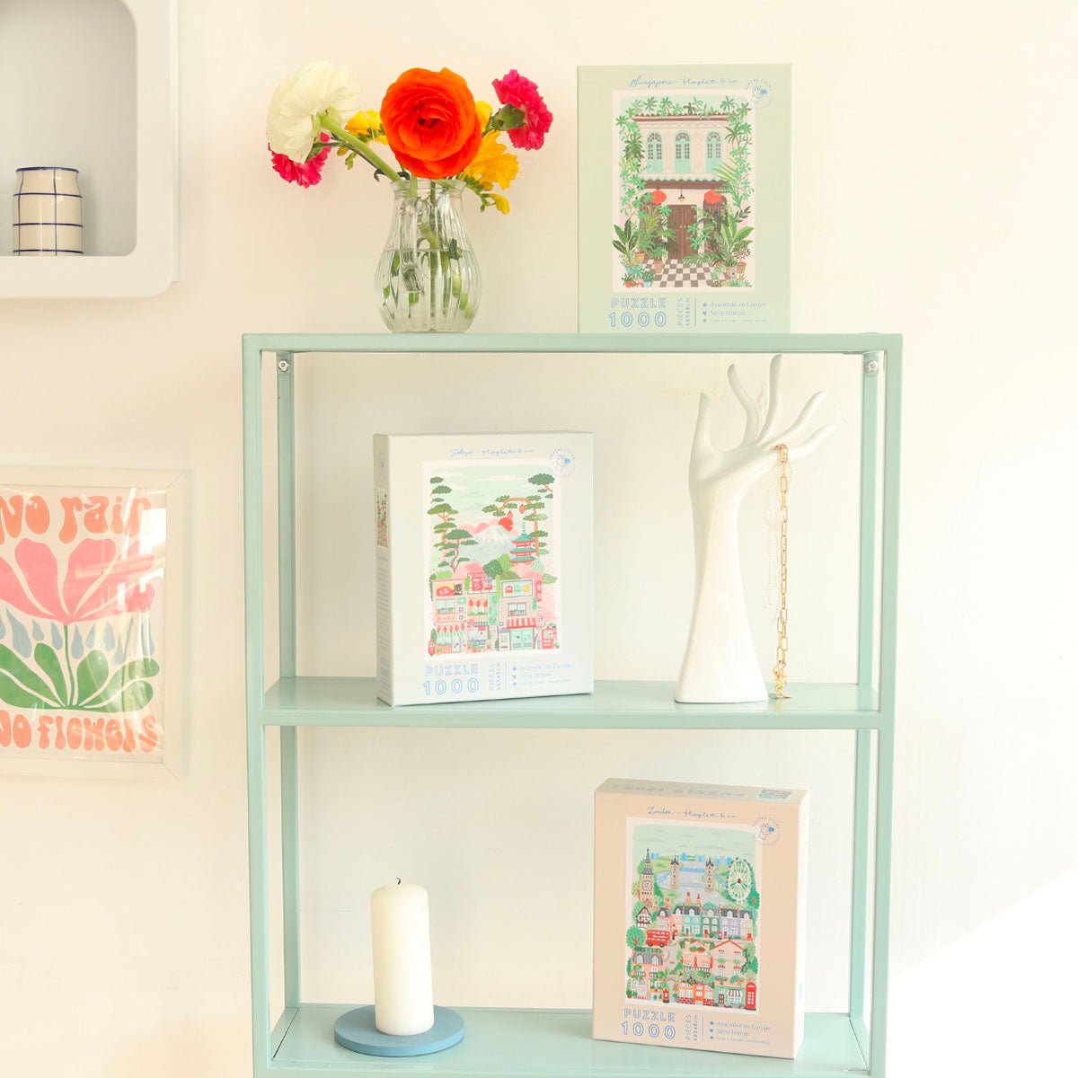 Puzzle de 1000 pièces - SingaporeLa Petite Epicerie