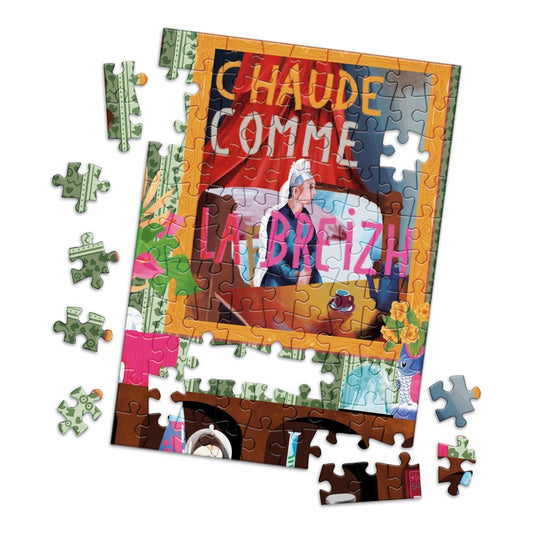 Mini puzzle 100 pièces Marie - Chantal - BreizhLa Puzzlerie
