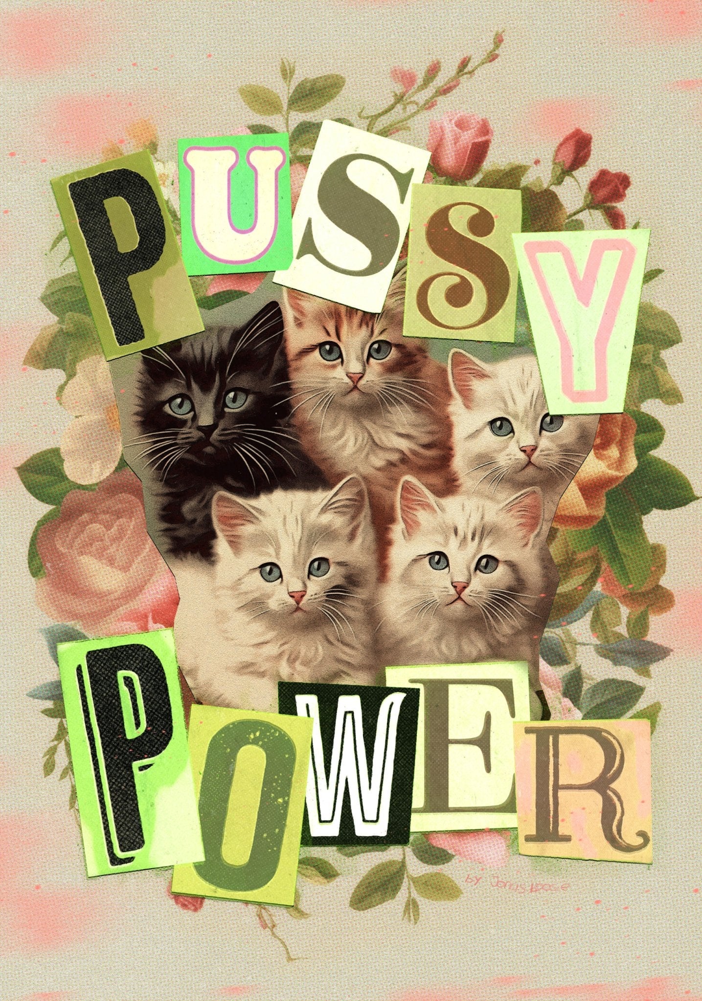 Mini puzzle 100 pièces Marie - Chantal - Pussy PowerLa Puzzlerie