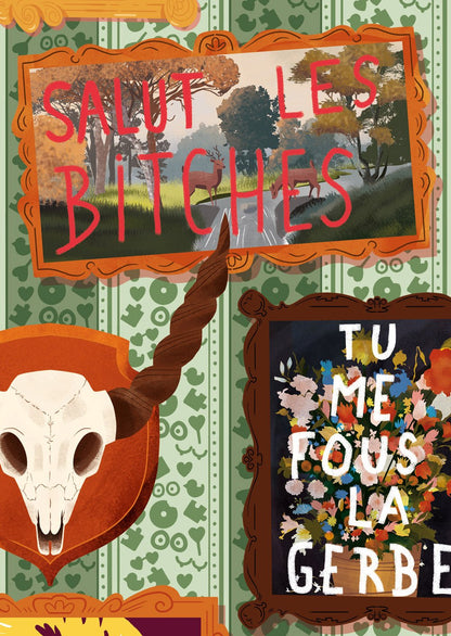 Mini puzzle 99 pièces Marie - Chantal - BitchesLa Puzzlerie