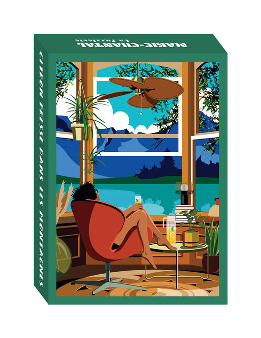 Mini puzzle 99 pièces Marie - Chantal - Citron PresséLa Puzzlerie