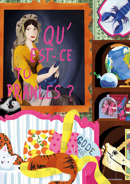 Mini puzzle 99 pièces Marie - Chantal - Dame JeanneLa Puzzlerie