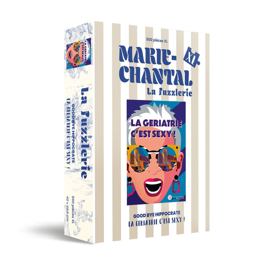 Puzzle 500 pièces XL Marie - Chantal - La gériatrie c'est SexyLa Puzzlerie