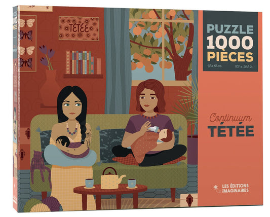 Puzzle 1000 Pièces Les Editions Imaginaires - TétéeLes Editions Imaginaires