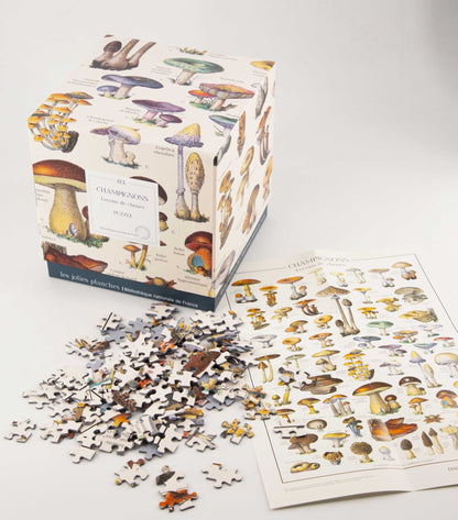 Puzzle 1000 pièces - ChampignonsLes Jolies Planches