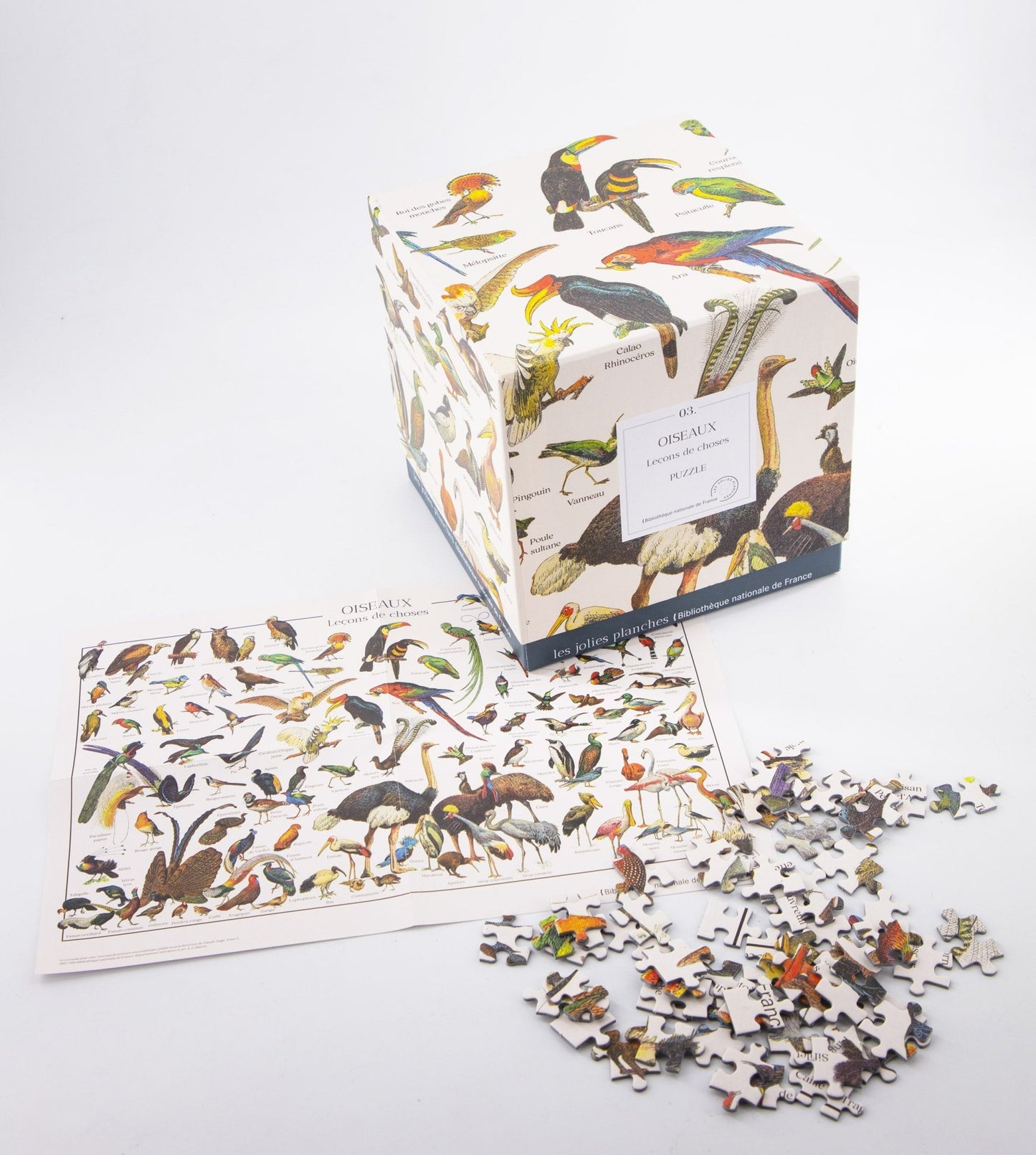 Puzzle 1000 pièces - OiseauxLes Jolies Planches