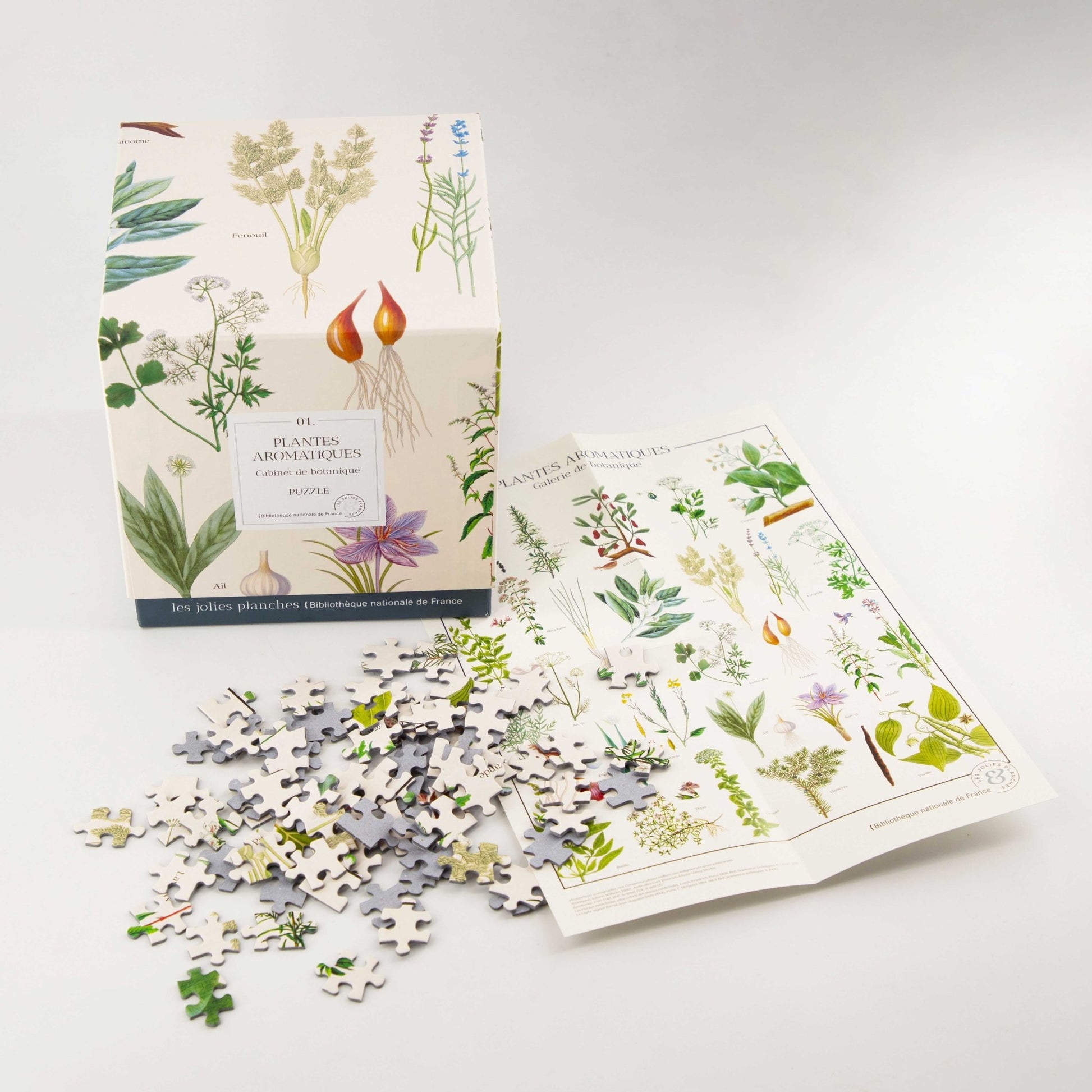 Puzzle 1000 pièces - Plantes aromatiquesLes Jolies Planches