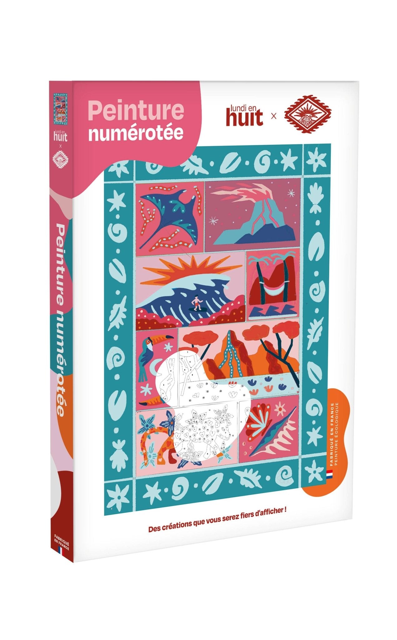 Peinture au Numéro - PitisdessinsLundi en Huit
