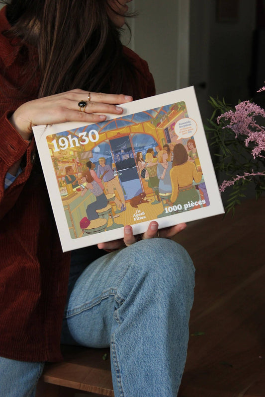 Puzzle 1000 pièces - Les Apéro FillesLundi en Huit