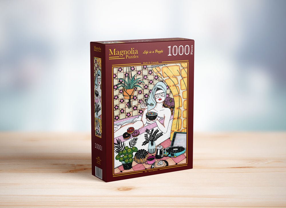 Puzzle 1000 Pièces - Bains et CéréalesMagnolia