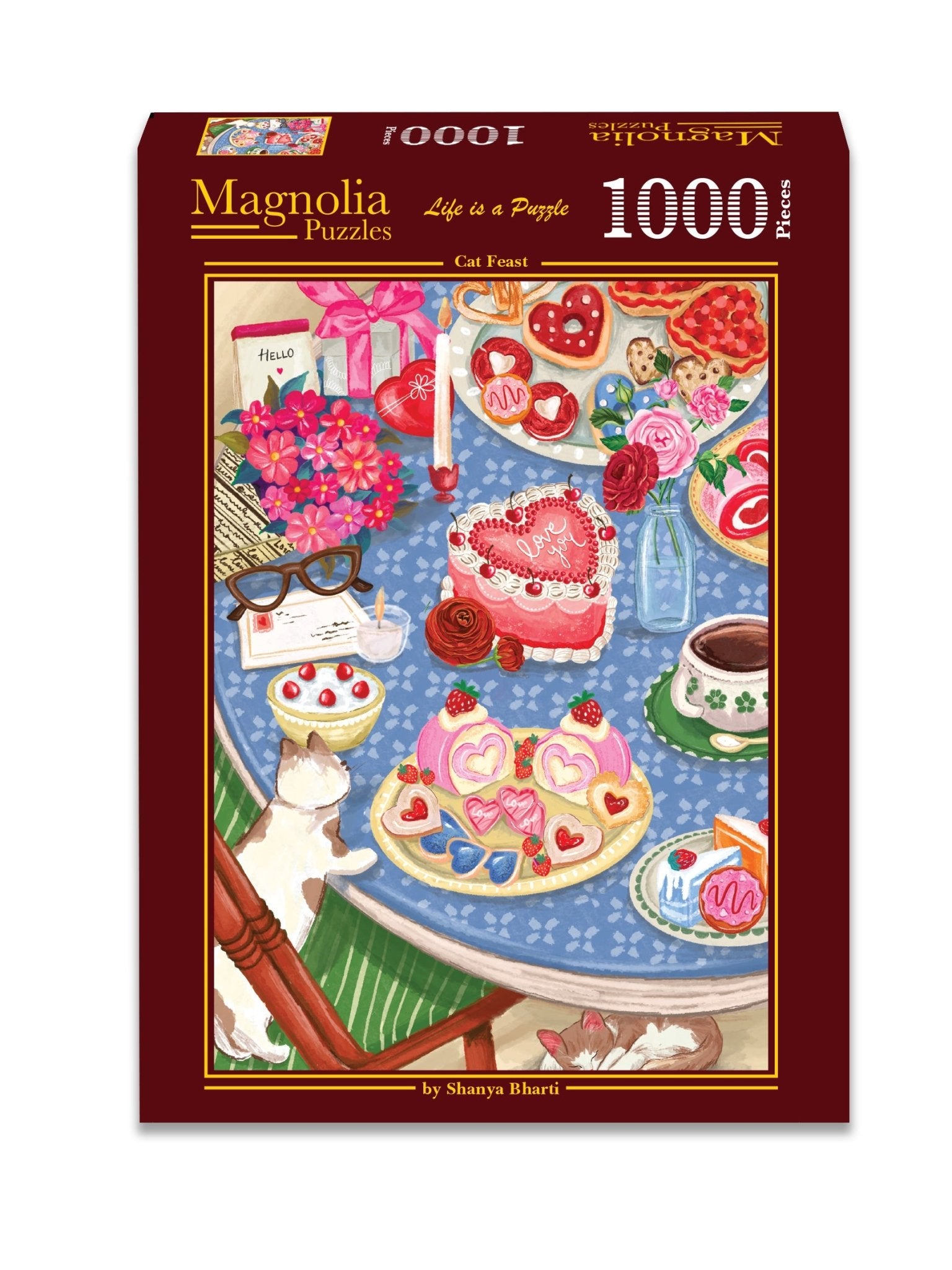 Puzzle 1000 Pièces - Festin des ChatsMagnolia