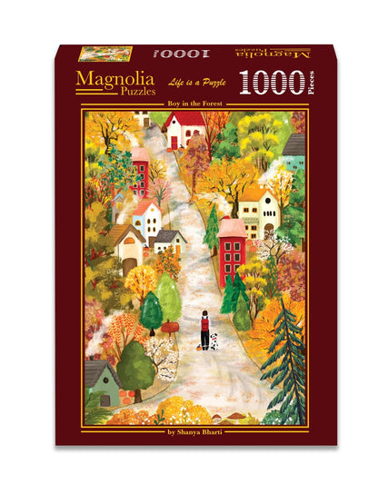 Puzzle 1000 Pièces - Garçon dans la ForêtMagnolia