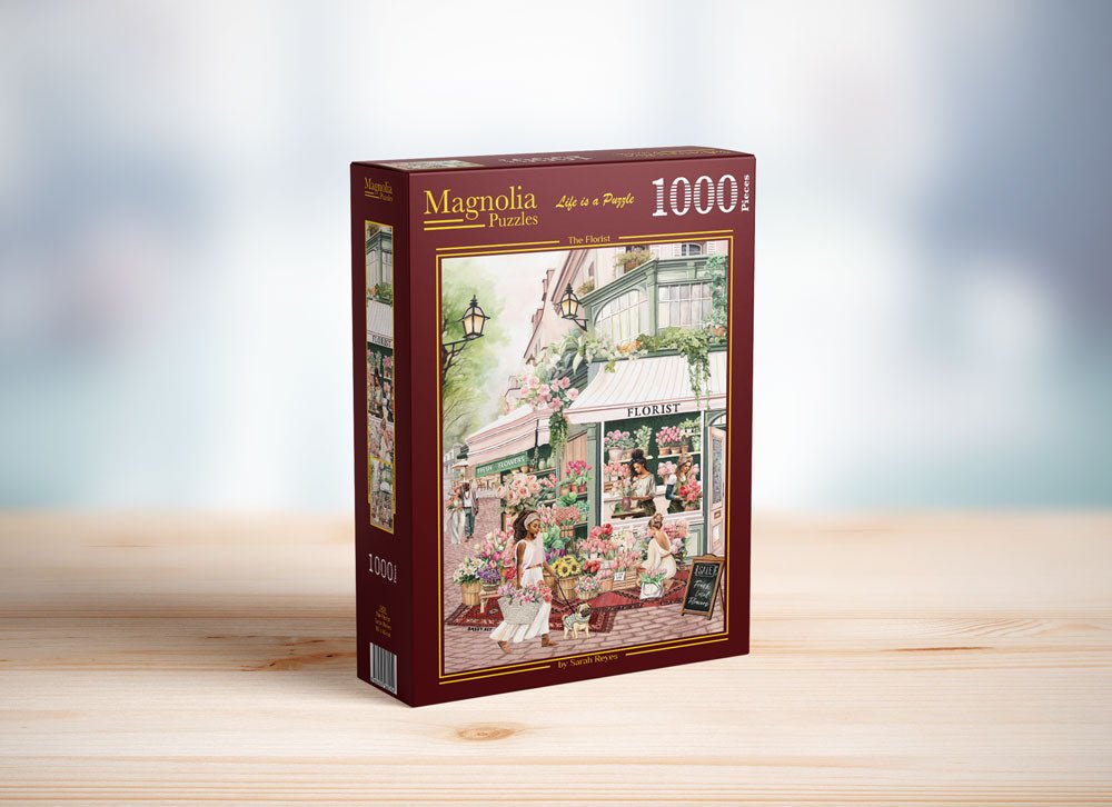 Puzzle 1000 Pièces - Le FleuristeMagnolia