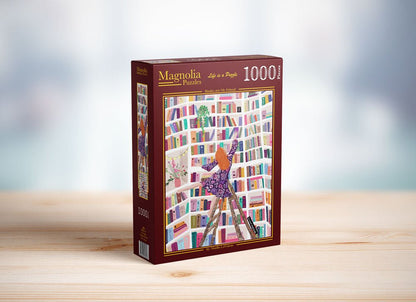 Puzzle 1000 Pièces - Les Livres Sont mes AmisMagnolia
