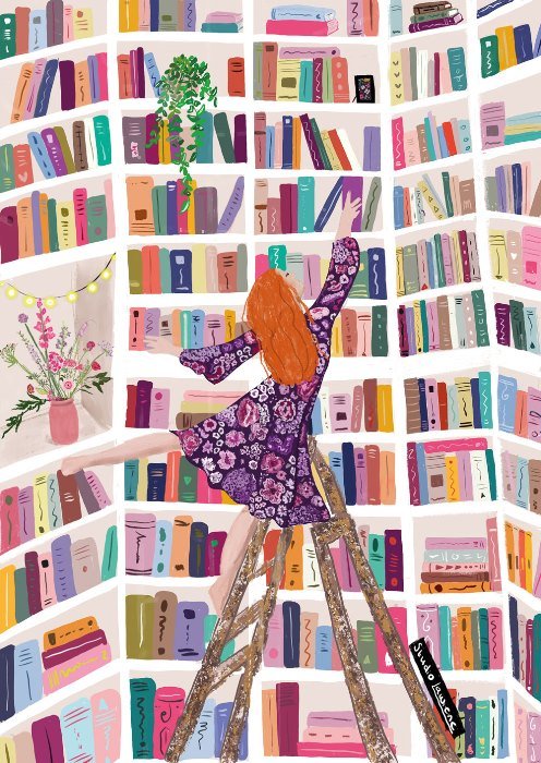 Puzzle 1000 Pièces - Les Livres Sont mes AmisMagnolia