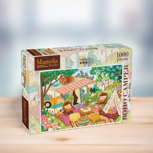 Puzzle 1000 Pièces Magnolia - Boho CamperMagnolia