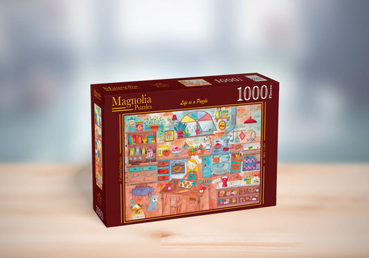 Puzzle 1000 Pièces Magnolia - Boulangerie ColoréeMagnolia