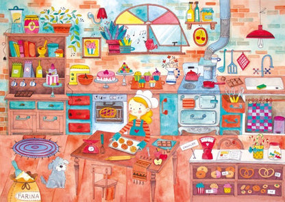 Puzzle 1000 Pièces Magnolia - Boulangerie ColoréeMagnolia