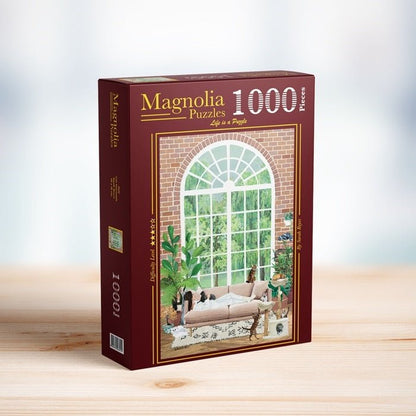 Puzzle 1000 Pièces Magnolia - Cat SanctuaryMagnolia