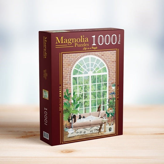 Puzzle 1000 Pièces Magnolia - Cat SanctuaryMagnolia