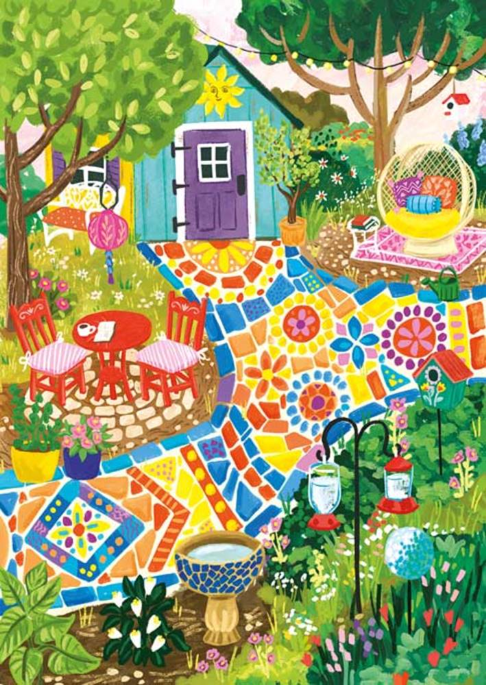 Puzzle 1000 Pièces Magnolia - Garden MosaicMagnolia