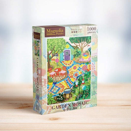 Puzzle 1000 Pièces Magnolia - Garden MosaicMagnolia