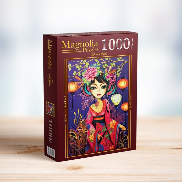 Puzzle 1000 Pièces Magnolia - GeishaMagnolia