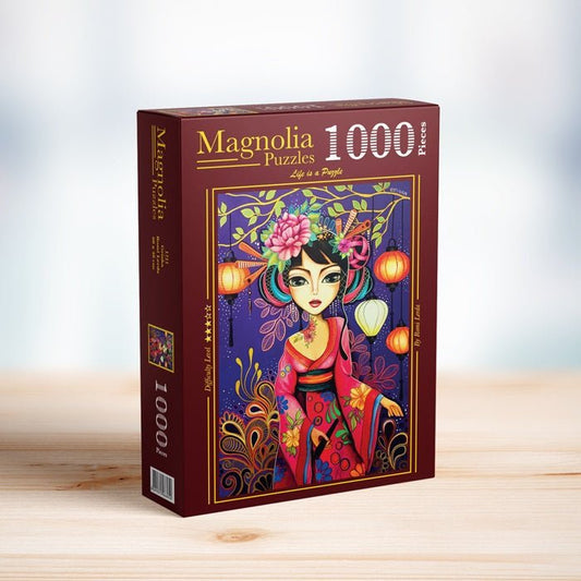 Puzzle 1000 Pièces Magnolia - GeishaMagnolia