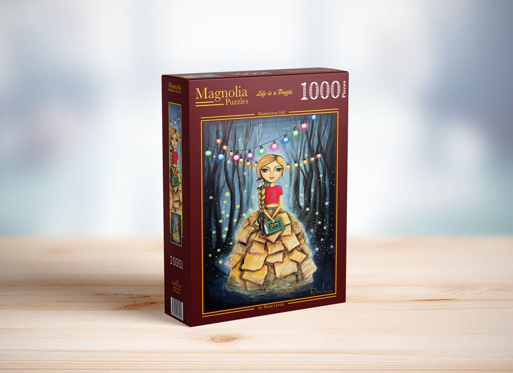 Puzzle 1000 Pièces Magnolia - La Fille Rat de BibliothèqueMagnolia