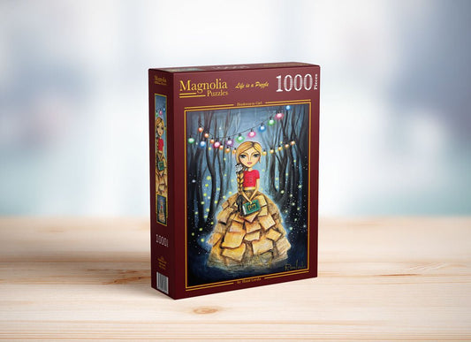 Puzzle 1000 Pièces Magnolia - La Fille Rat de BibliothèqueMagnolia