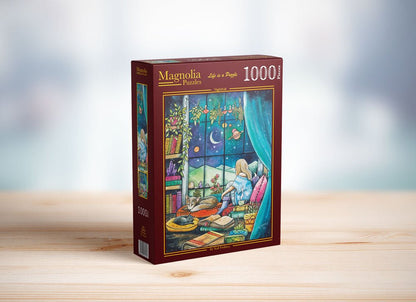 Puzzle 1000 Pièces Magnolia - La Tombée de la NuitMagnolia