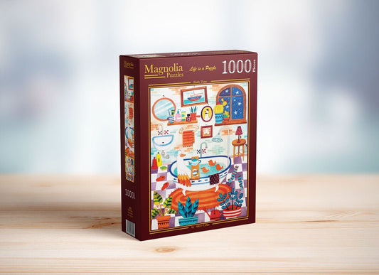 Puzzle 1000 Pièces Magnolia - L'Heure du BainMagnolia