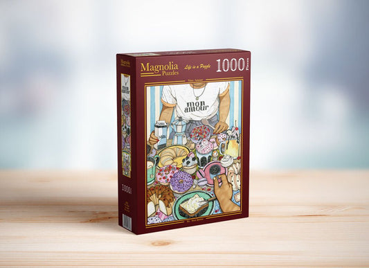 Puzzle 1000 Pièces Magnolia - Mon AmourMagnolia