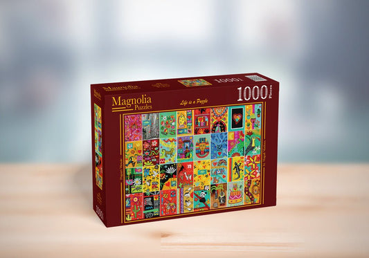 Puzzle 1000 Pièces Magnolia - Mosaïque Pop ArtMagnolia