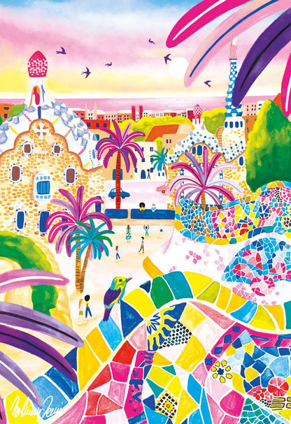 Puzzle 1000 Pièces Magnolia - Park GüellMagnolia