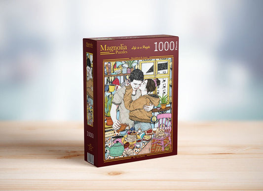 Puzzle 1000 Pièces Magnolia - Petit - Déjeuner et AmourMagnolia