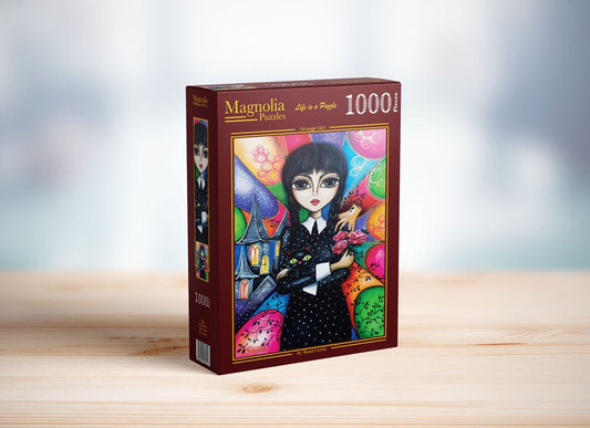Puzzle 1000 Pièces Magnolia - Une Fille ÉtrangeMagnolia