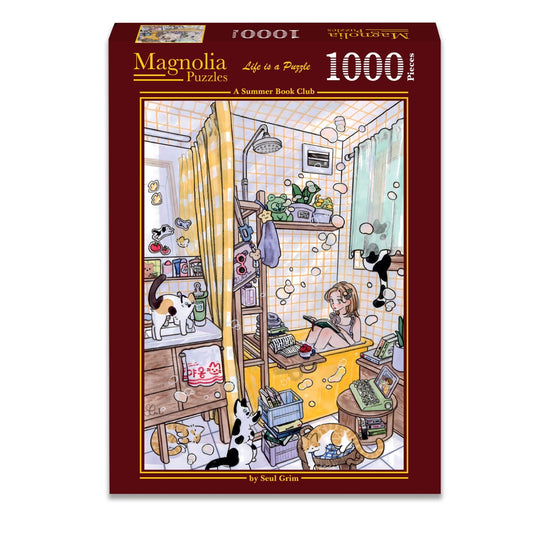 Puzzle 1000 Pièces - Un Club de Lecture d'ÉtéMagnolia