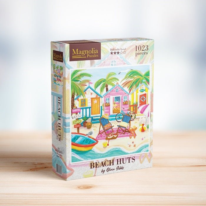 Puzzle 1023 Pièces Magnolia - Beach HutsMagnolia